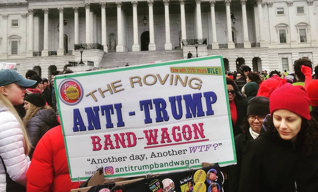 Anti Trump graphic